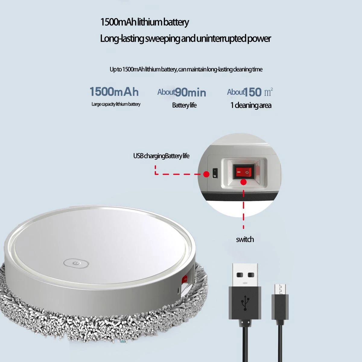 Умный робот-пылесос для сухой и влажной уборки | Бытовая техника