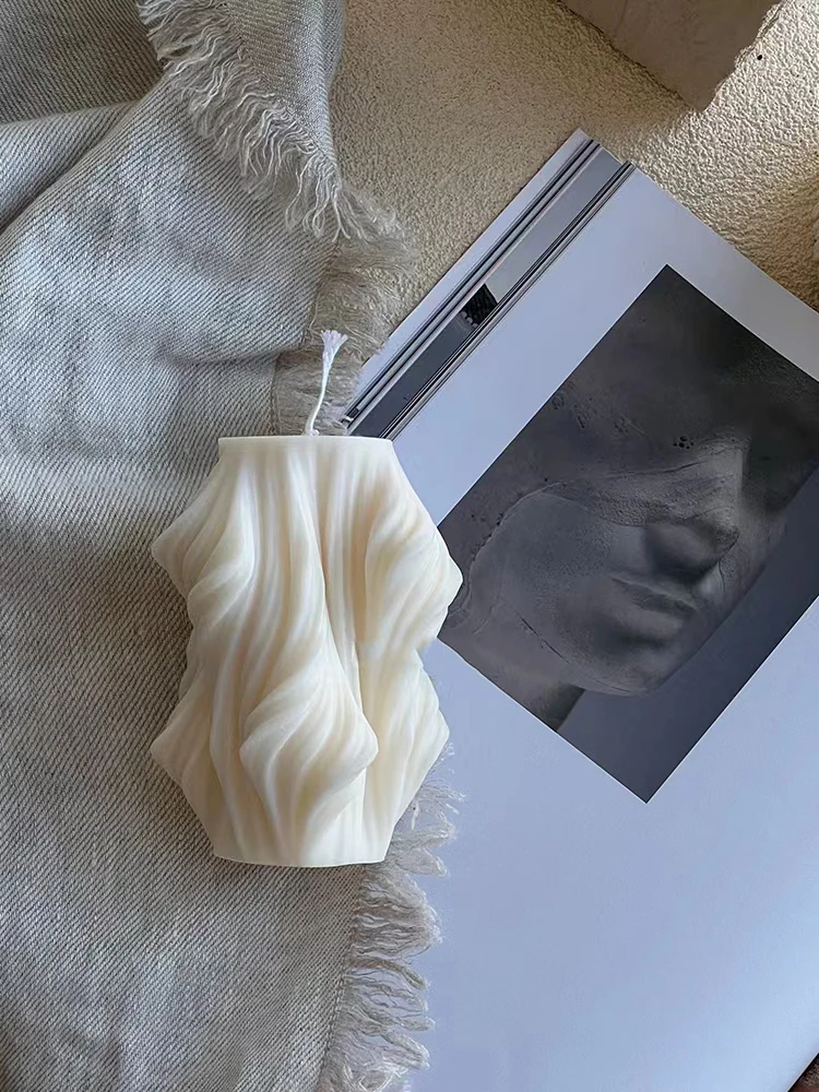 Креативная Ароматизированная Свеча в форме волны декор для комнаты