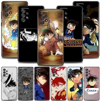bandai anime detective conan phone case for samsung a01 a02 a03s a11 a12 a13 a21s a22 a31 a32 a41 a42 a51 4g 5g tpu case bandai