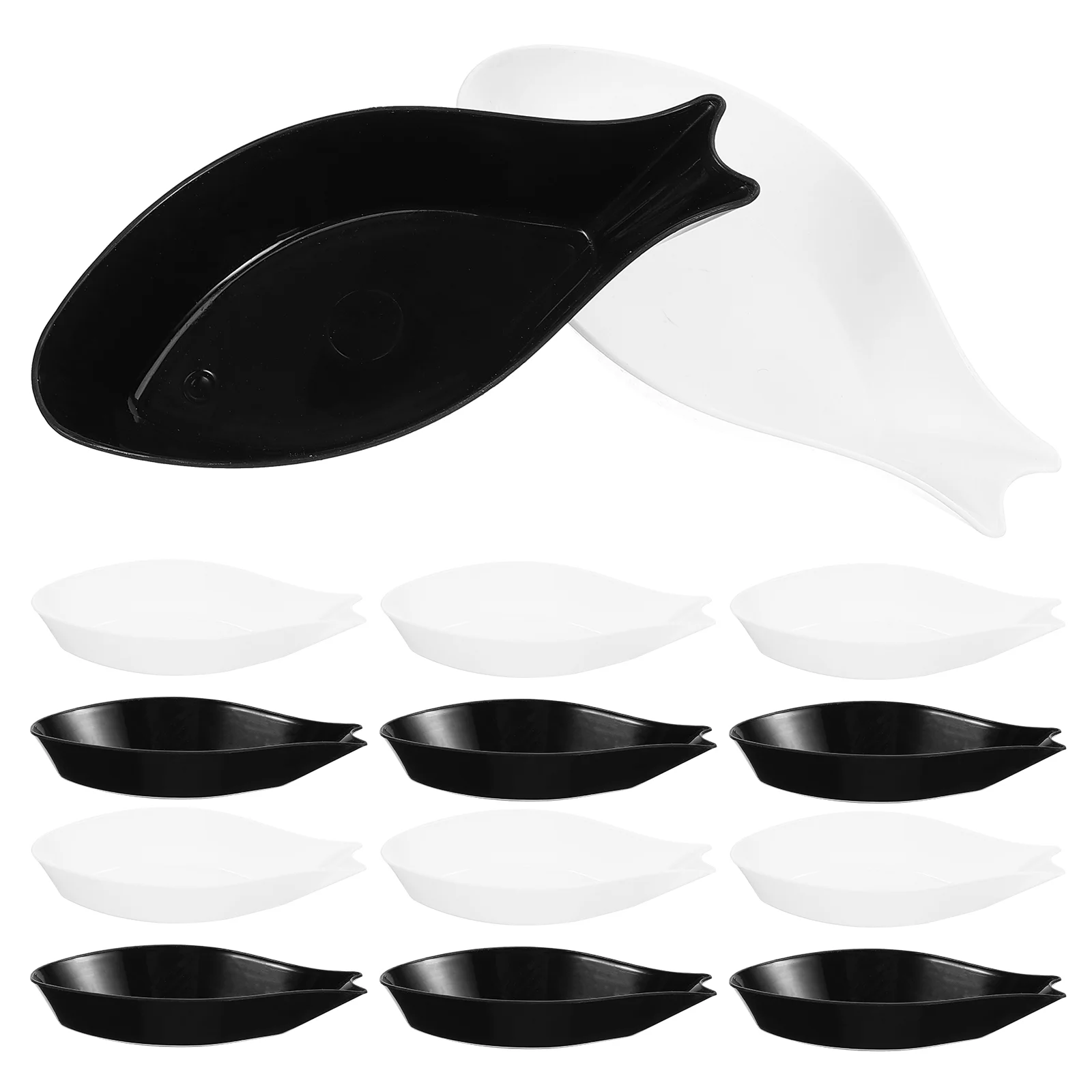 20pcs Small Appetizer Bowls Durable Barbecue Dipping Tray Convenient Seasoning Bowls Small Dishes