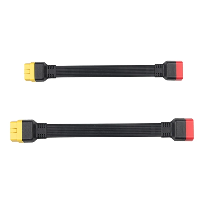 

50JA Portable OBD-2 Extension Cable Adapter Connector 16PIN OBD-II Male to Female Extender Cord Auto Car Diagnostic Tool