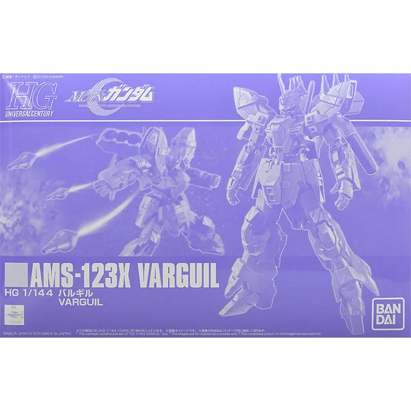 Фото Bandai Gundam Model Kit HGUC PB Varguil Фигурка Gunpla Строительный комплект Gundam Коллекционные аниме-фигурки Игрушки для мальчиков Подарок №2