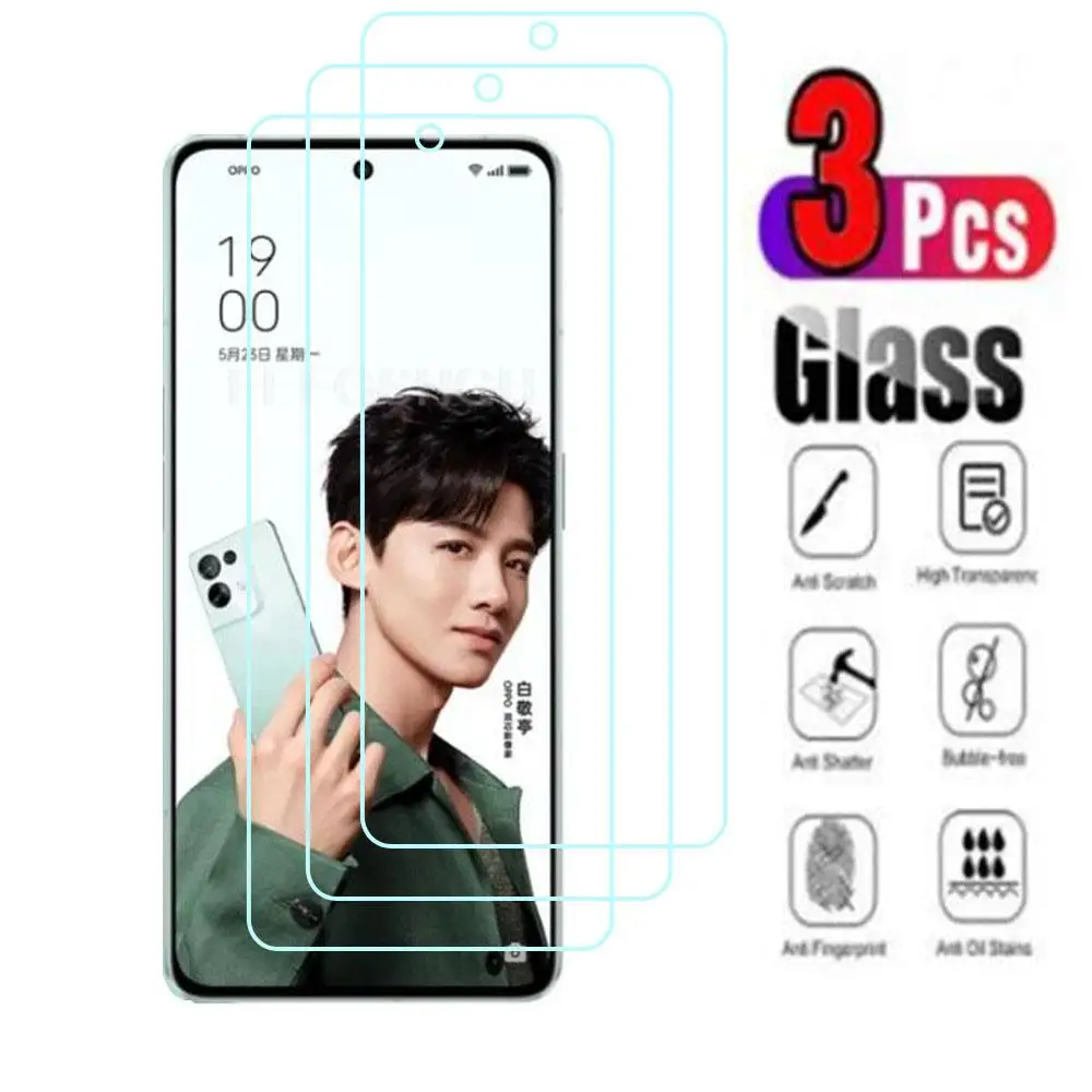 

3 шт. 9H защитное закаленное стекло для OPPO Reno8 Pro + 5G 6,7 "Reno 8 Reno8Pro Plus PFZM10 защита для экрана Защитная пленка