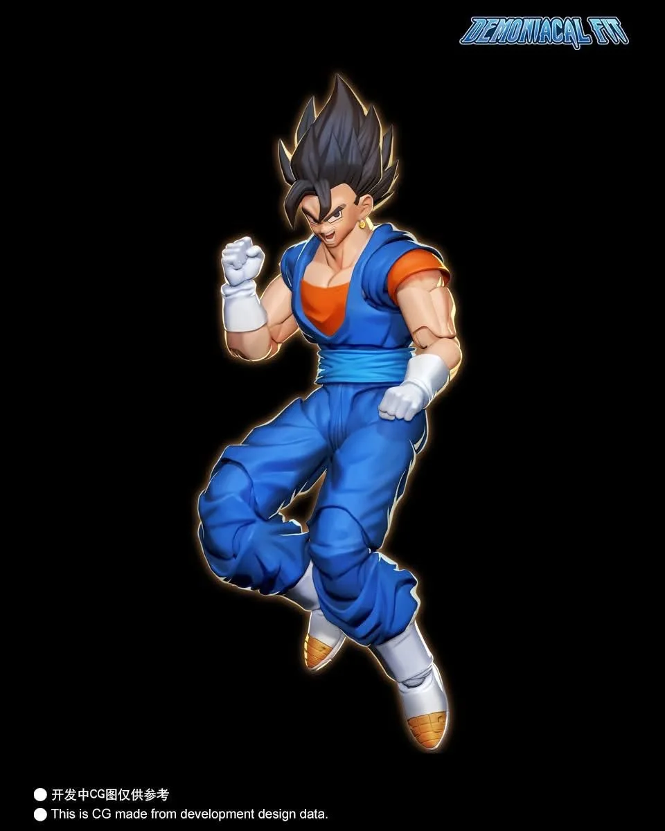 Фото Фигурка Demoniacal Fit Vegito Cosmic Blade SHF Vegetto, аниме-фигурки Dragon Ball Z, фигурка Гоку SSJ, пластиковые игрушки, подарок №3