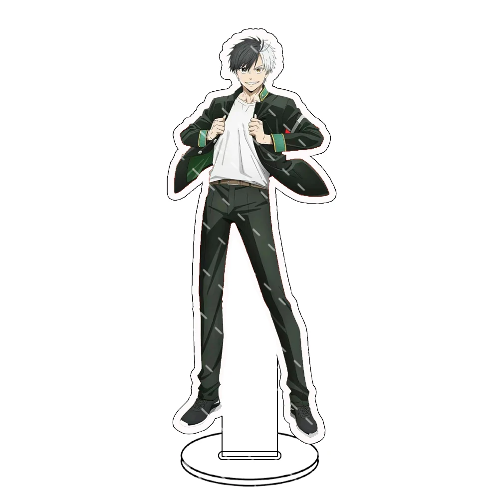 Аниме ветровка двухмерные виртуальные персонажи фигурка подставка модель