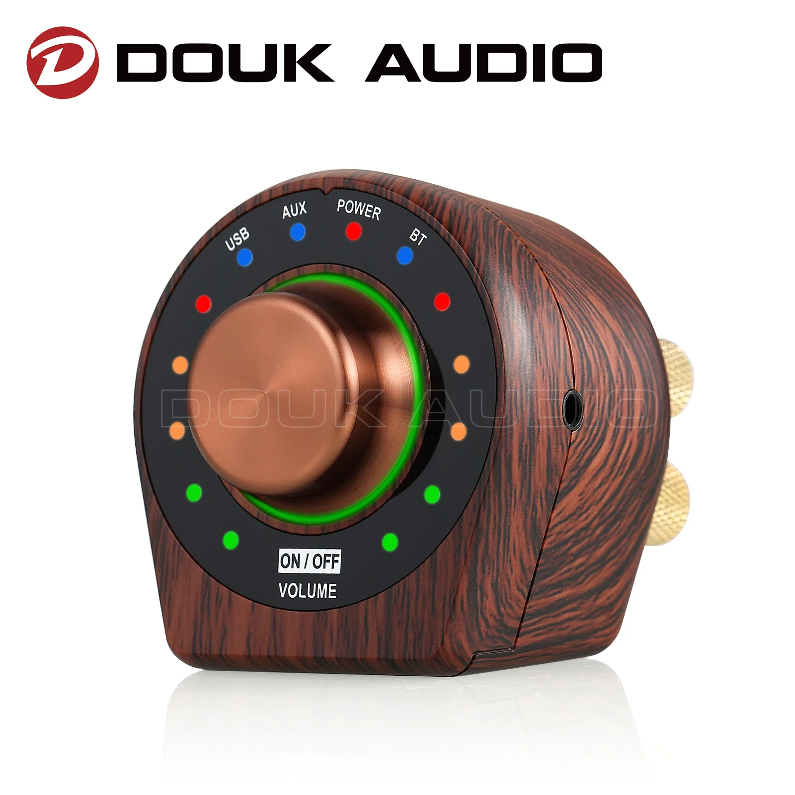 

Douk Audio A1 Mini Bluetooth 5.0 TPA3116 Digital Power Amplifier Class D Desktop HiFi Stereo Audio Amp for Speakers