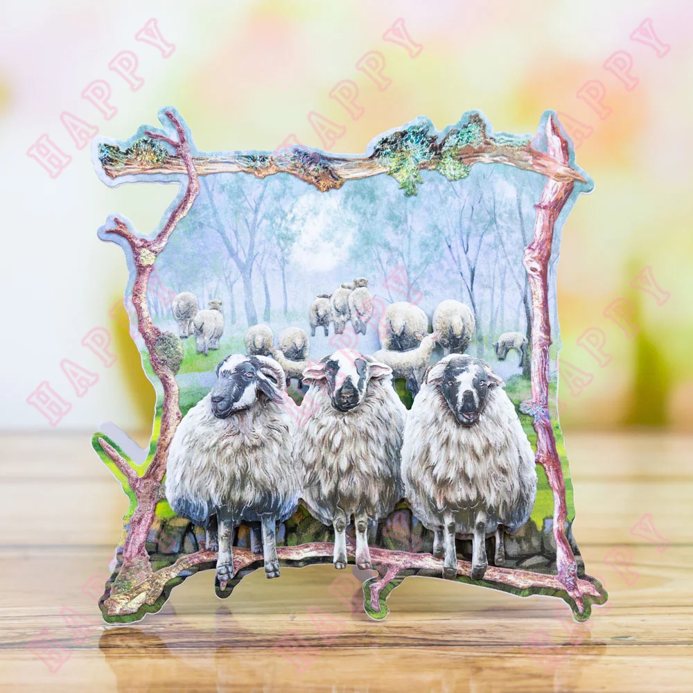 Металлические режущие штампы Rhododendron Highland цветы рай украшение для рукоделия