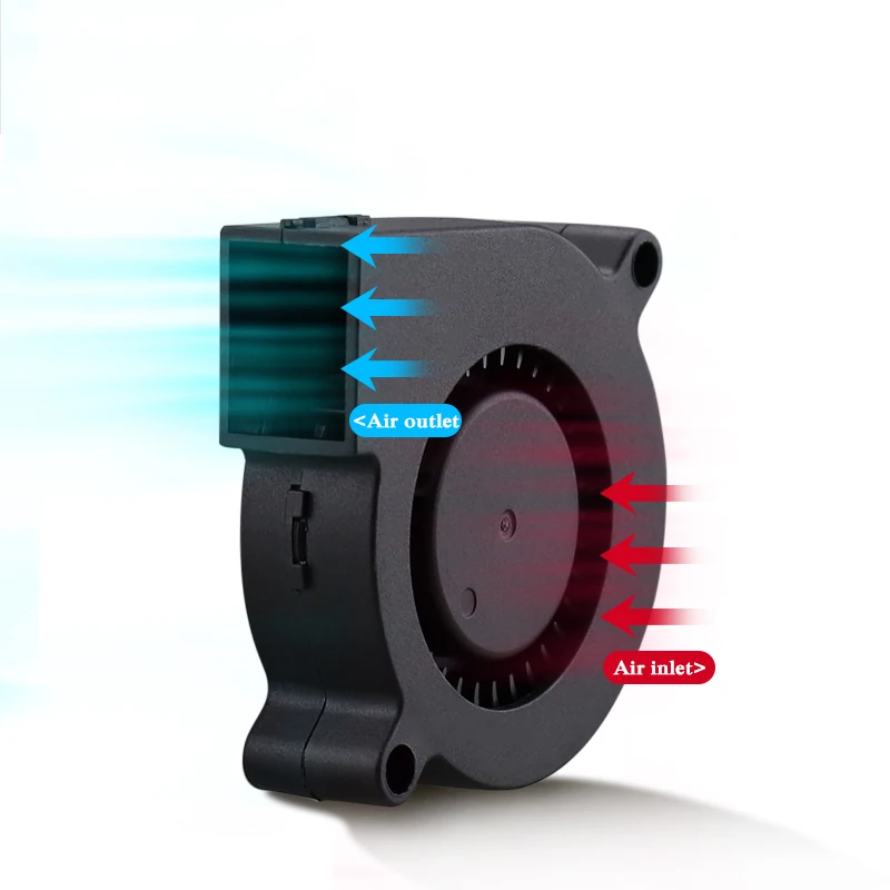 

Вентилятор 24 В для основания/CR-10 V2, enfriador без щетки для impresora 3D Creality, вращающийся болт/манга, 5015