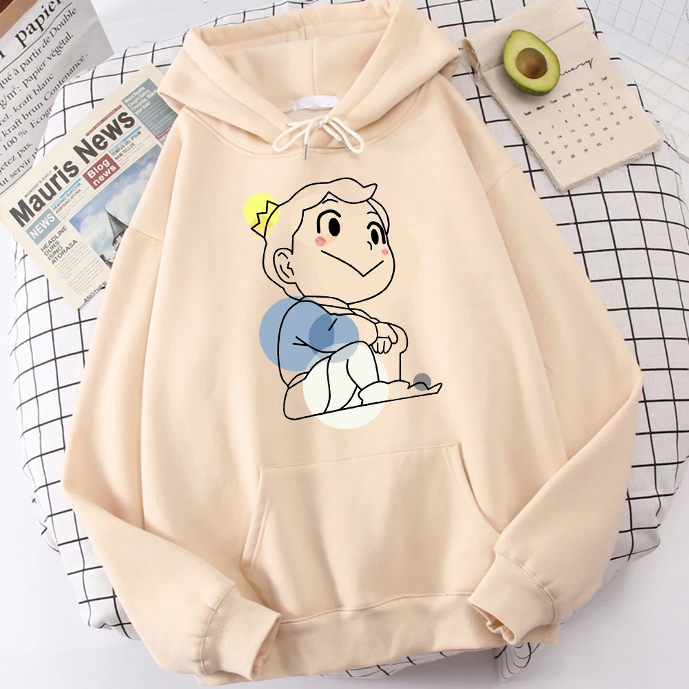 

Ranking Of Kings Cartoon Bojji Mens Hoodie Loose Fleece Sweatshirt Autumn Anime Hoody Oversize Fashion Casual Women Men Pullover