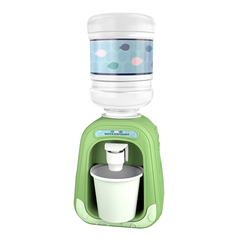 

7inch Mini Realistic Water Dispenser Pretend Play Toy Kids Role Play Dollhouse Simulation Early Learning Toy