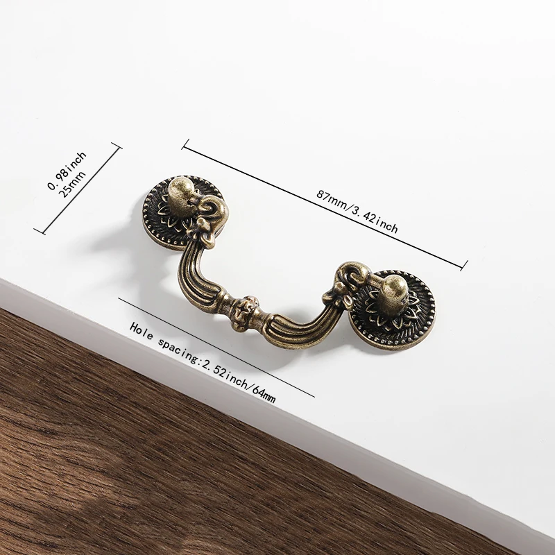 

Ручки для шкафов Z·FARIER, бронзовые, цинковый сплав