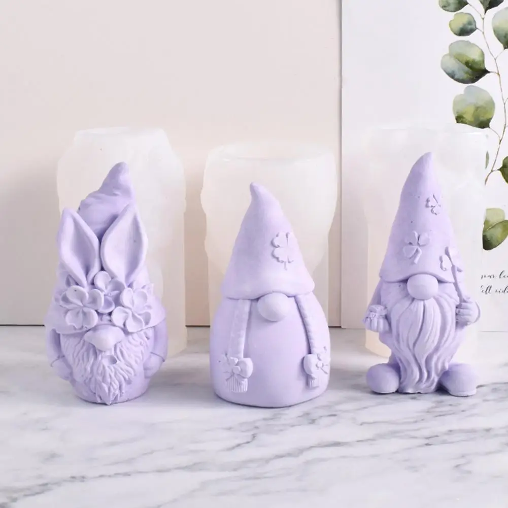 

Easter Gnome Resin Mold 3d Swedish Candle Making Mold Elf Diy Party Supplies Dwarf Crafts Spring Easter S6o1