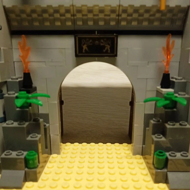 Развивающий строительный блок пираты и Королевская гвардия боевой замок 366 шт.