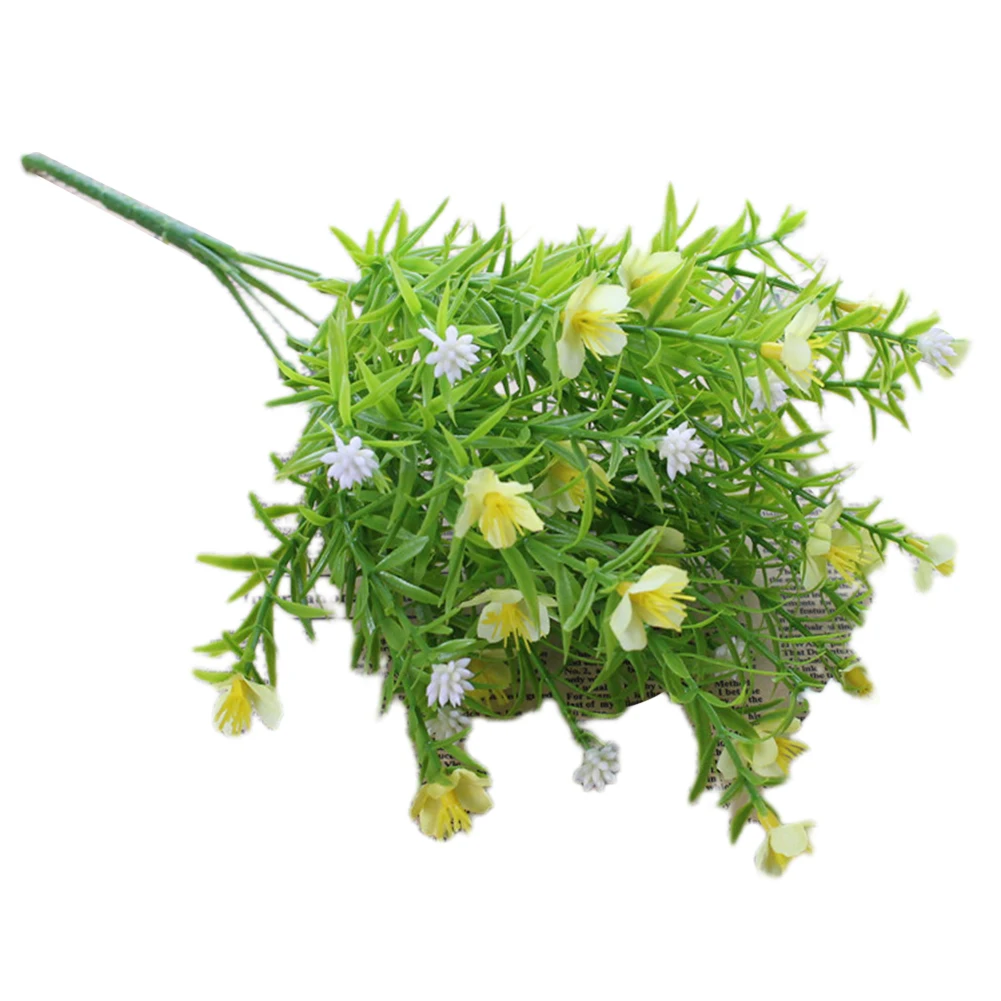 Декоративные искусственные жасмин и дикие хризантемы домашний декор