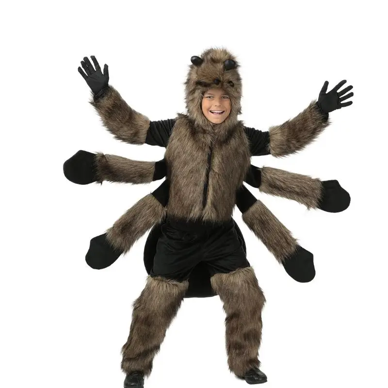

Spider Mascot Clothing Children's Version Cos Clothing Furry Insect Mascot