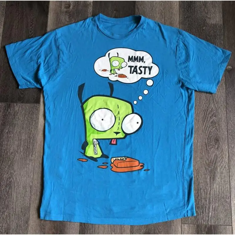 Фото Футболка для взрослых Invader Zim I'M Tasty, хлопок 8D717 №1