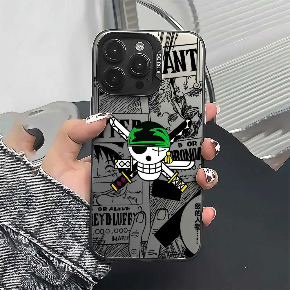 Фото Чехол для телефона ONE PIECE с Луффи для iPhone 17, 17e, 16e, 16, 15, 14, 13, 12, 11 mini, Pro, Max, X, XR, XSMAX, 8, 7, Air, Plus, противоударный, матовый №5