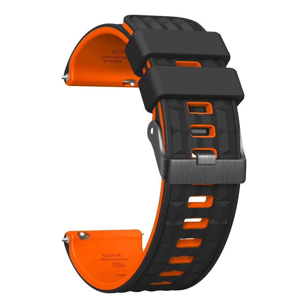 Фото Ремешок для умных часов Honor Watch 6 Plus 5 Ultra, Honor GS Pro 3, Magic Watch 1 2, спортивный силиконовый браслет 22 мм №4