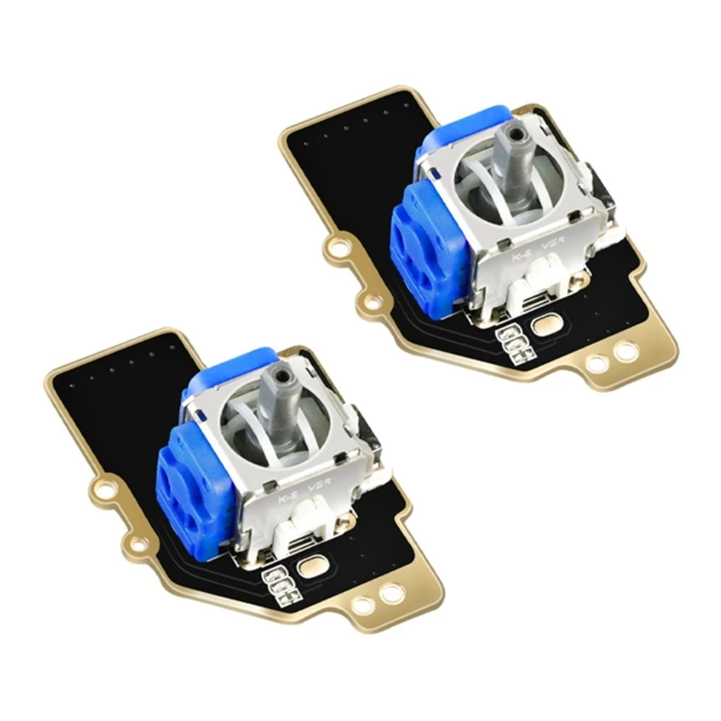

2Pc Electromagnetic Joystick Module for Steam Deck Left Right Analog Stick Repair Kit Thumbstick Replacement Accessories