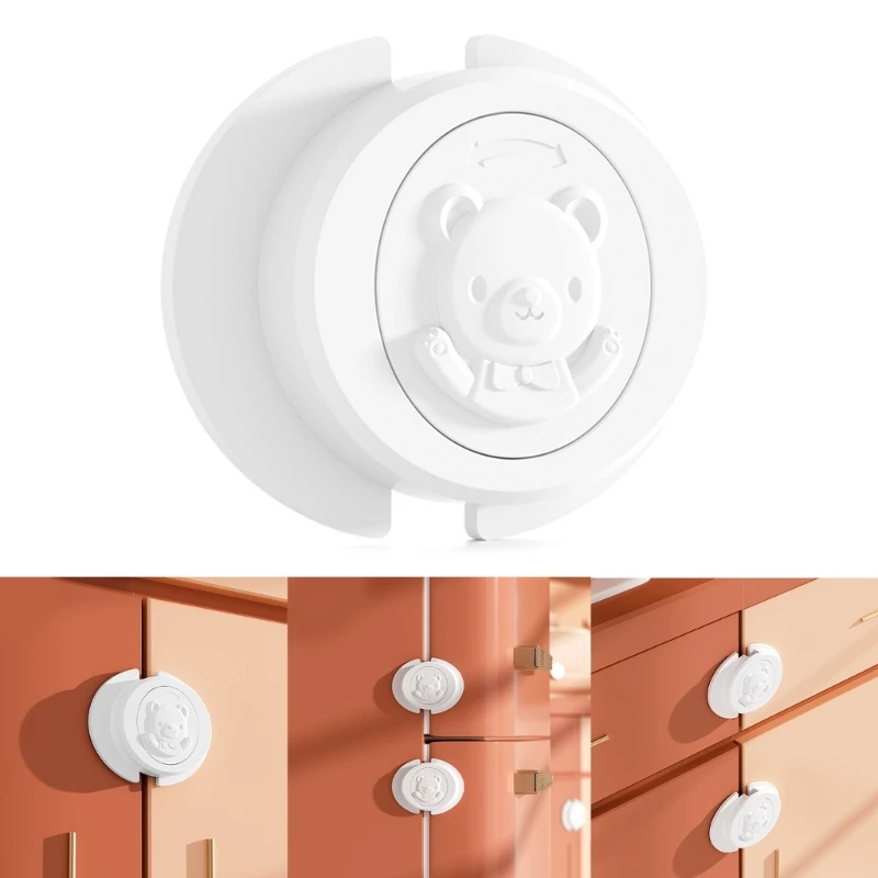 

Upgraded Baby Safety Lock Button Security Lock Car Washing Machine Computer for Key-Start for Protections Baby Safe