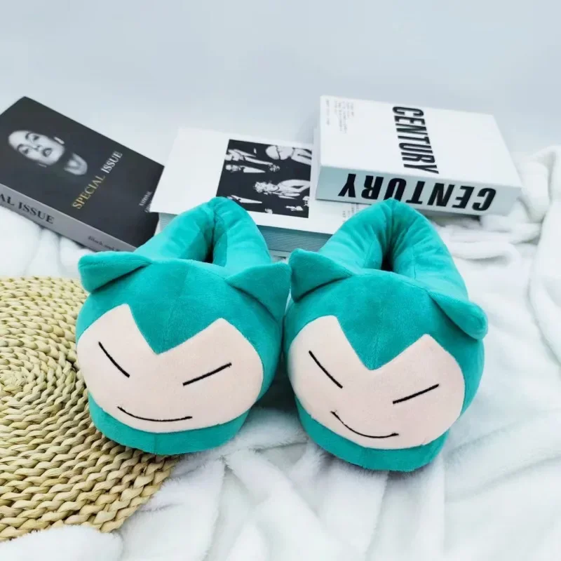 Мужские плюшевые тапочки MINISO Pokemon Snorlax