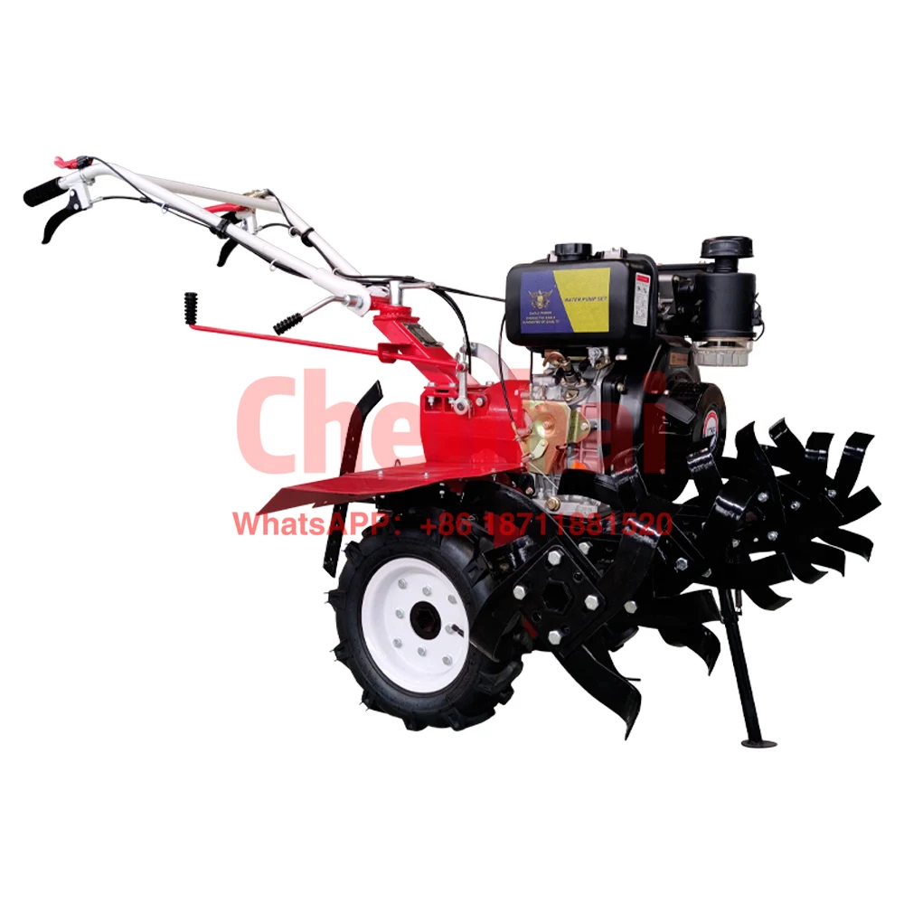 Бензиновый двигатель Honda/ Briggs&ampStratton/Ducar 15 л.с. Силовой культиватор с небольшой