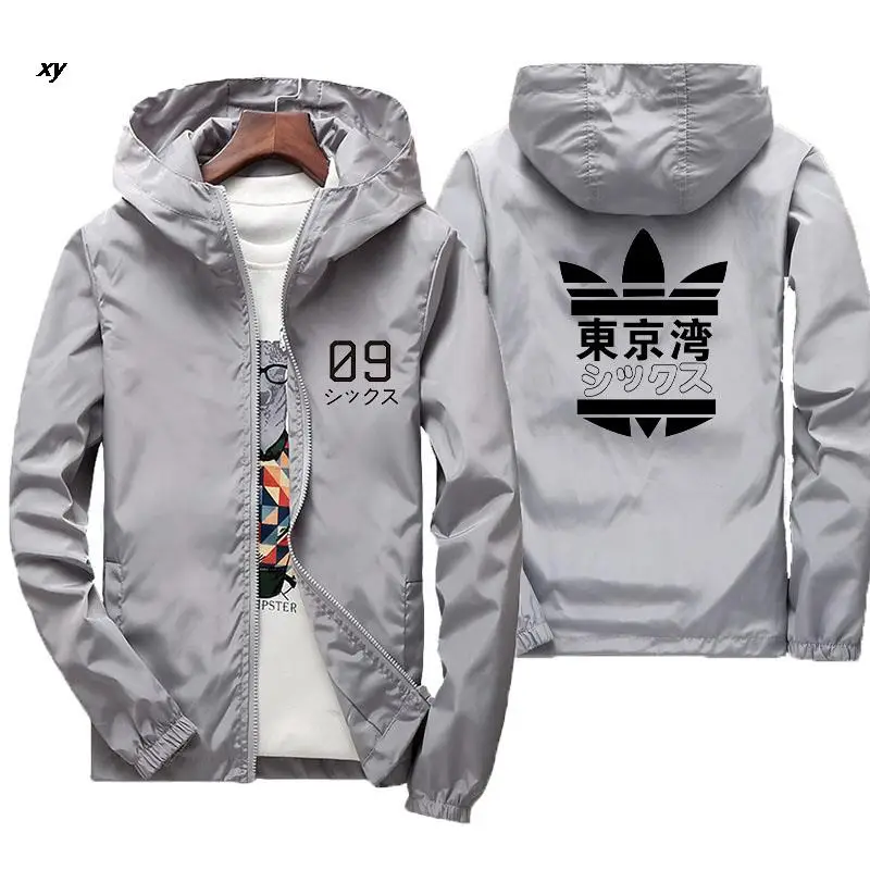 

2022 Fashion Japanese Streetwear Tokyo Bay printing Jacket Hip Hop Patch Designs Slim Fit Pilot Bomber Jacket Coat Men Plus Size