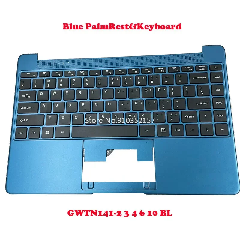 

Blue PalmRest&Keyboard For Gateway GWTN141-2BL GWTN141-3BL GWNR51416-BL GWTN141-4BL N14RP9 GWTN141-6BL GWTN141-10BL No Touchpad
