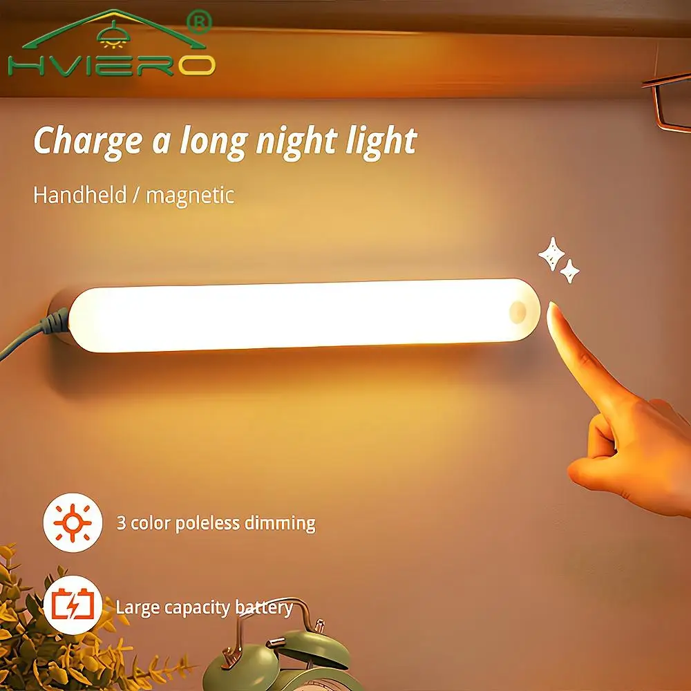 Usb Светодиодный Аккумулятор С Длинной Полосой Небольшой Ночник Интеллектуальный