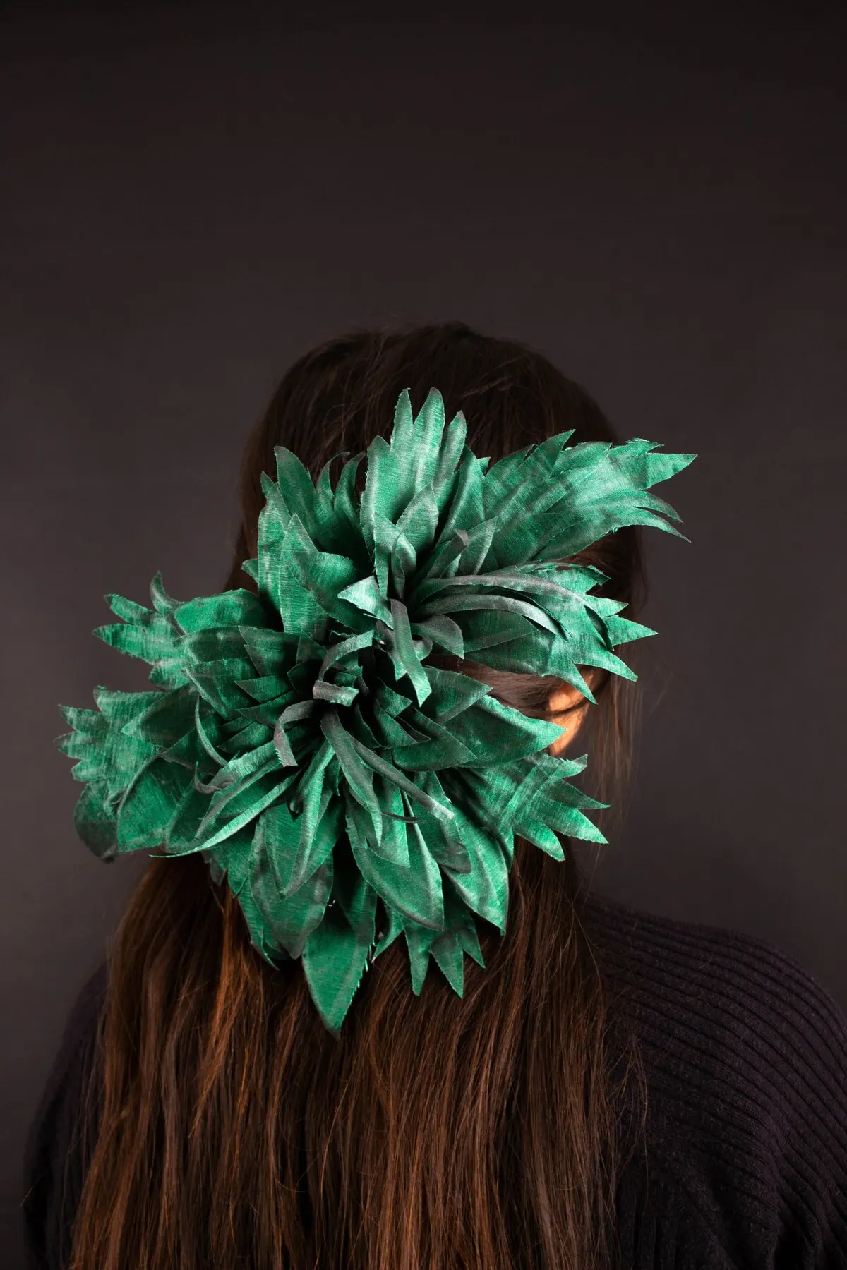 

Bridal Accessories Green Hair Flower / Bridal Hair Accessory Wedding Handmade For Bride And Bridesmaids