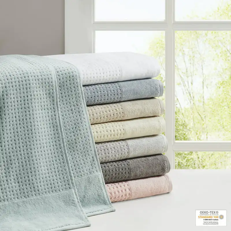 

"Stylish 6 Piece Gray Solid Print Cotton Towel Set with Exceptional Comfort and Maximum Softness - Guaranteed Absorbency".