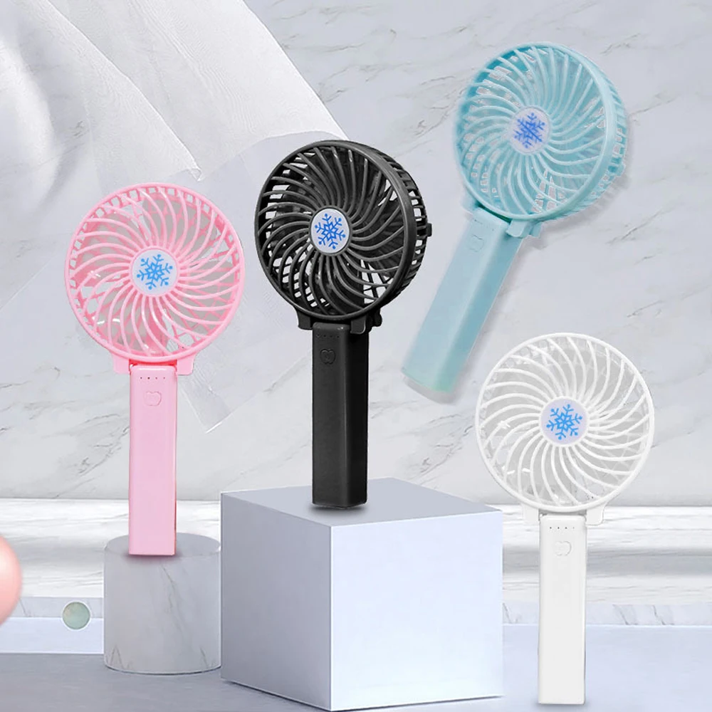 

Portable Mini USB Fan Ventilation Foldable Air Conditioning Fans Hand Held Cooling Fan For Office Home Rechargeable Fan