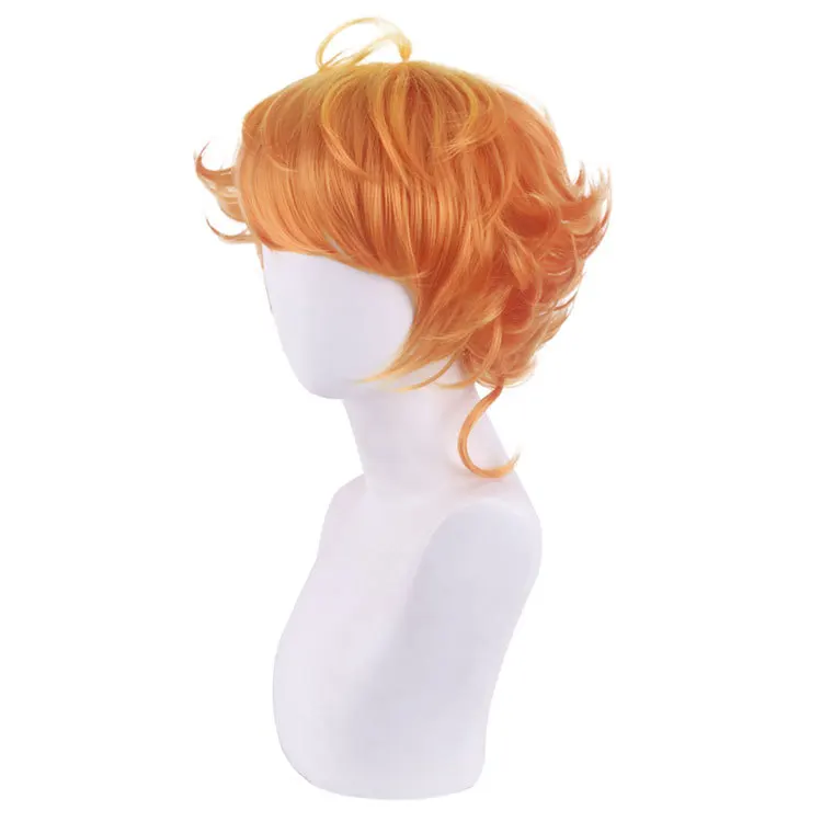 Парик для косплея по мотивам аниме обещанная Невеста женщин и мужчин с короткими