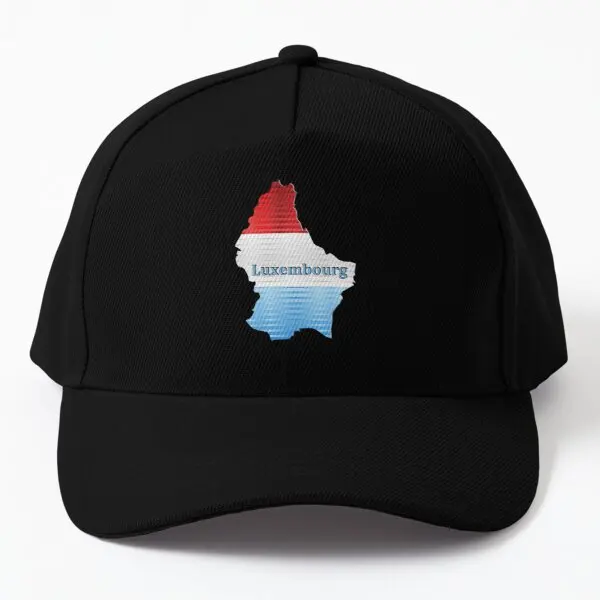 

Shiny Grunge Map Of The Luxembourg Baseball Cap Hat Sport Mens Spring Snapback Boys Fish Casual Casquette Women Printed
