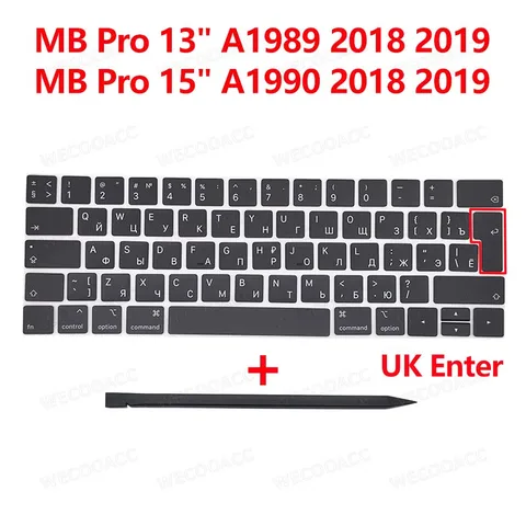 Клавиатура A1706/A1707/A1989/A1990 для Macbook Pro 13/15 дюймов