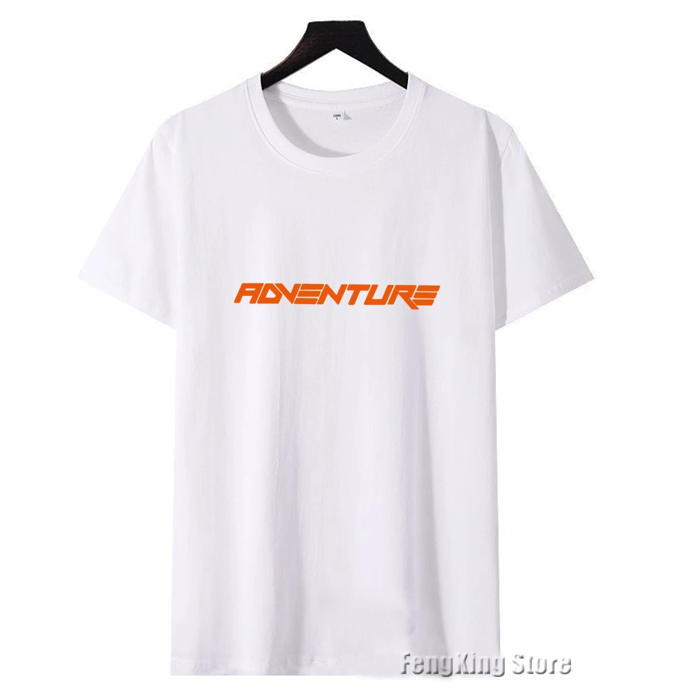 

For 1290 Super Adventure New Combed Cotton Short Sleeve T-shirt Men's Round Neck Printed Logo T-shirt