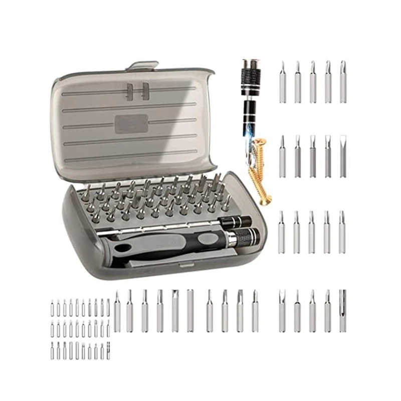 

New-32 In 1 Magnetic Screwdriver Set, Include 30 Bits Precision Repair Tool Kit, Screwdriver Tool For Jewelers, Watch, Phone