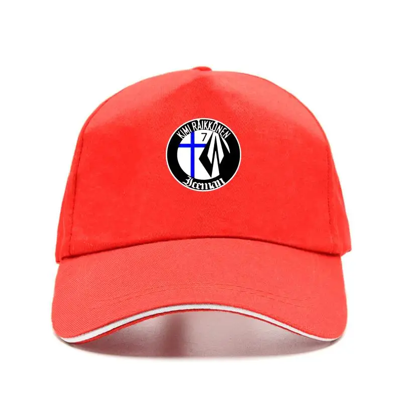 

Men Snapback Hat Kimi Raikkonen Emblem Unisex Bill Hat Women Baseball Cap