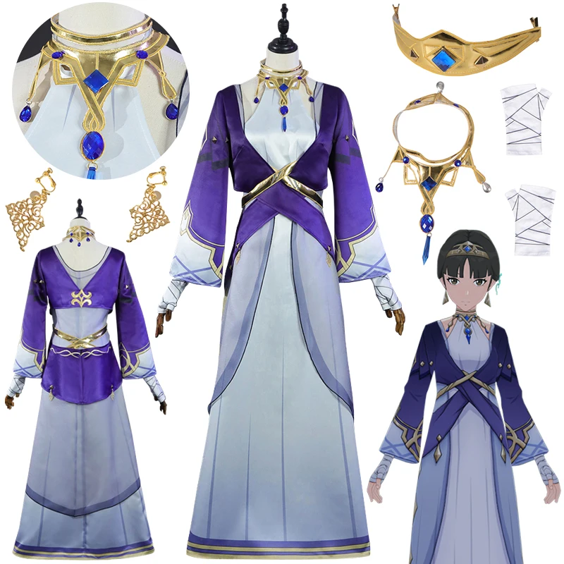 

Женский костюм для косплея Genshin Impact Dunyarzad, костюм для косплея, костюм для вечеринки на Хэллоуин