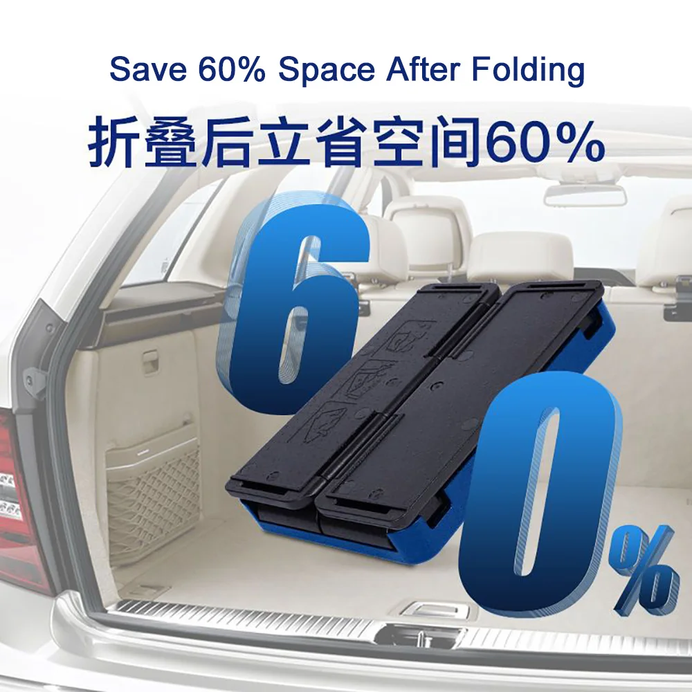 Контейнер для хранения еды складной 40 л из биоразлагаемой пены