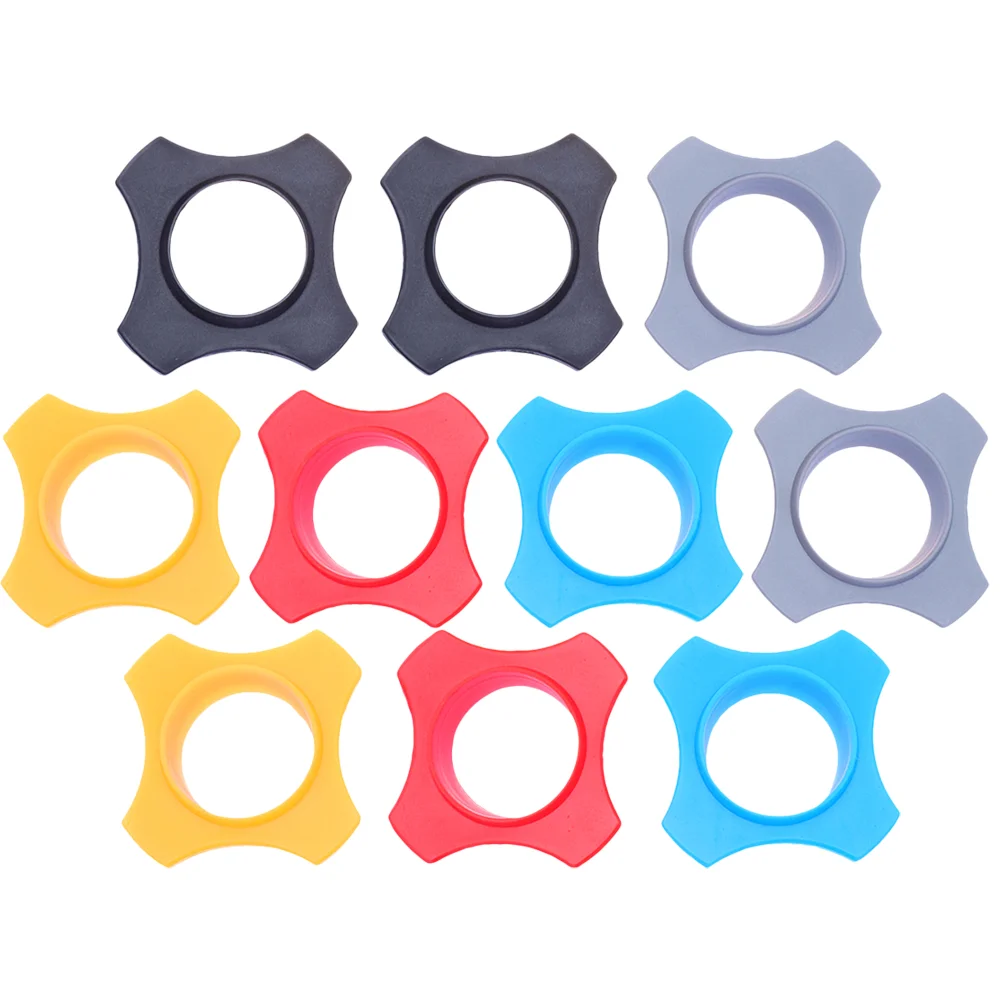 

10 Pcs Microphone Non-slip Cover Wireless Anti Ring Fall Accessories Drop Protective Rubber Protection Supplies
