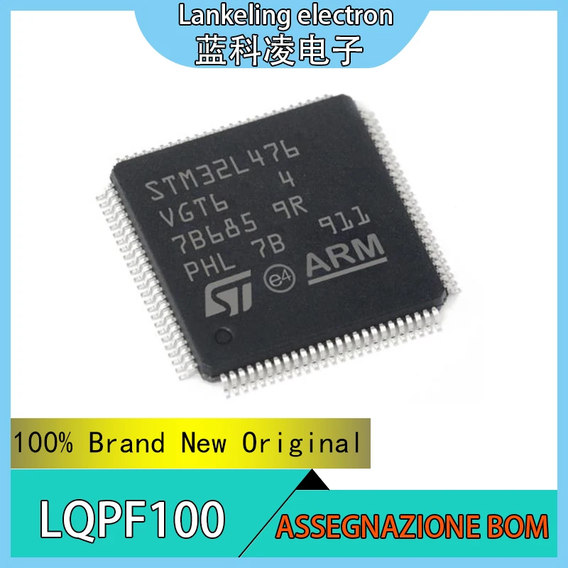 STM32L476VGT6 STM STM32L STM32L476 STM32L476VG STM32L476VGT 100% Новый оригинальный микросхема MCU LQPF-100