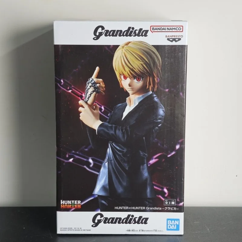 Фото В наличии Bandai Banpresto Grandista Anime HUNTER x HUNTER: Оригинальные коллекционные фигурки Курапики, игрушки-модели, подарки TT №2