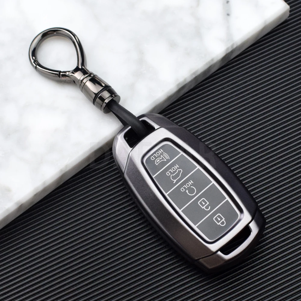 

Для Hyundai I30 I35 I40 Kona Azera Elantra Solaris Grandeur Ig Accent Santa Fe 3 4 5 кнопок чехол из ТПУ для автомобильного брелока
