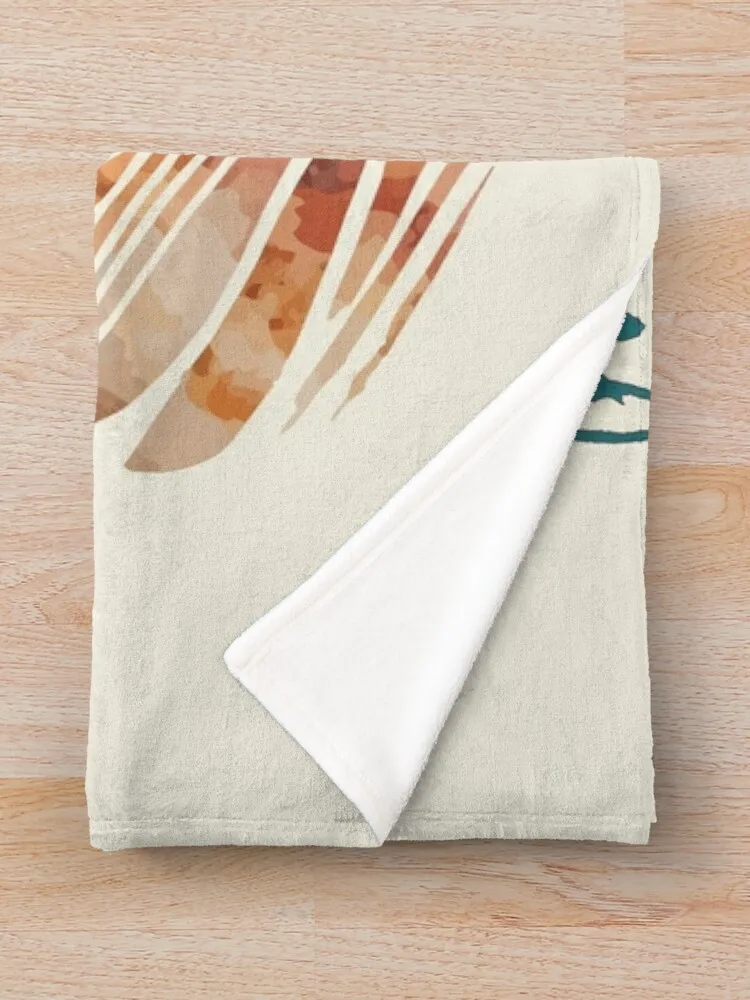 На открытом воздухе - Boho Forest / Nature Lover с орлом Плед Постельное белье на диван