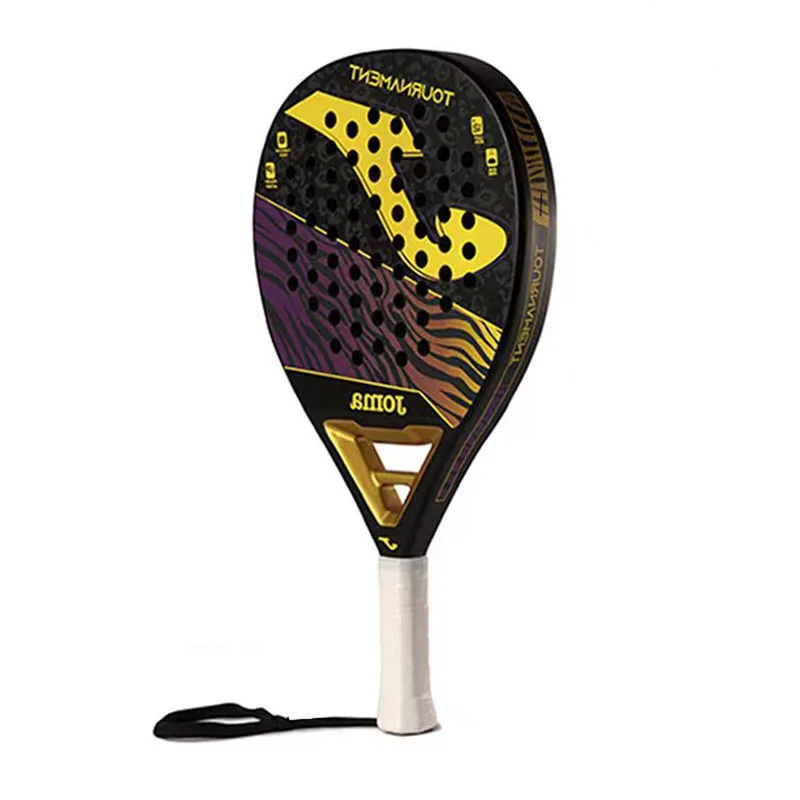 

New Padel Paddle Plate Tennis Racket Glass Fibre EVA SOFT Inner Core Fengdong Technology Soft Foam Thickness 38mm Sports Racquet