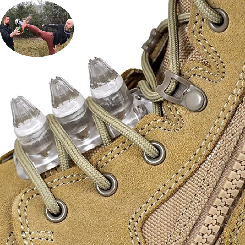 

EDC Outdoor Protection Security Spike on Shoes Tactical Tool Spike Weapon Tactical Boot Studs Shoe Buckle Tools