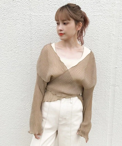 Кардиган на шнуровке NC мягкий жилет комплект из двух предметов универсальная