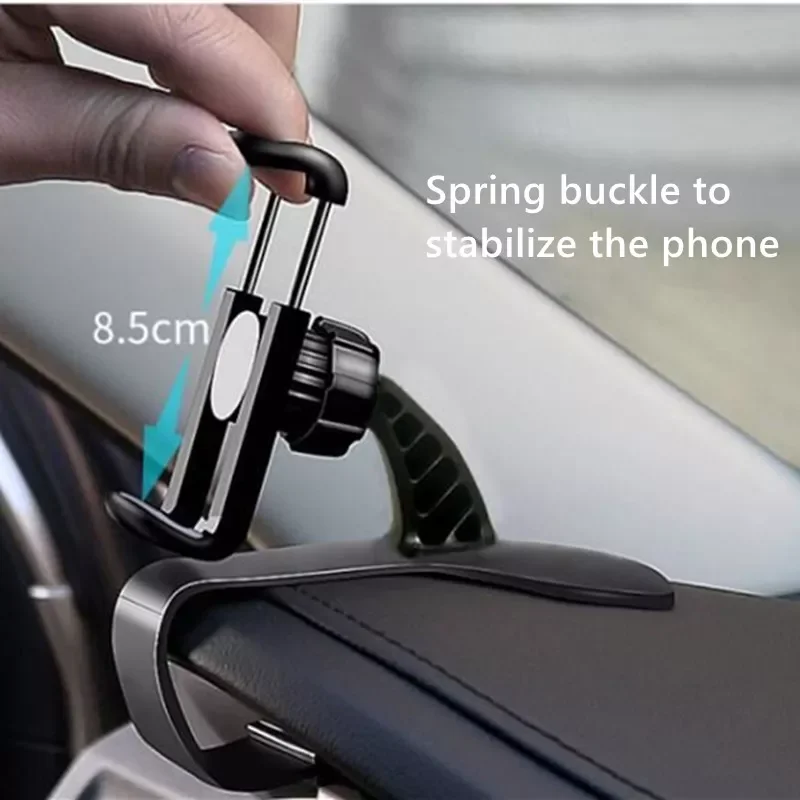 

Universal Car Phone Holder Mobile Phone Stand Smartphone GPS Support 360 Degree GPS Navigation Dashboard Phone Holder In Car