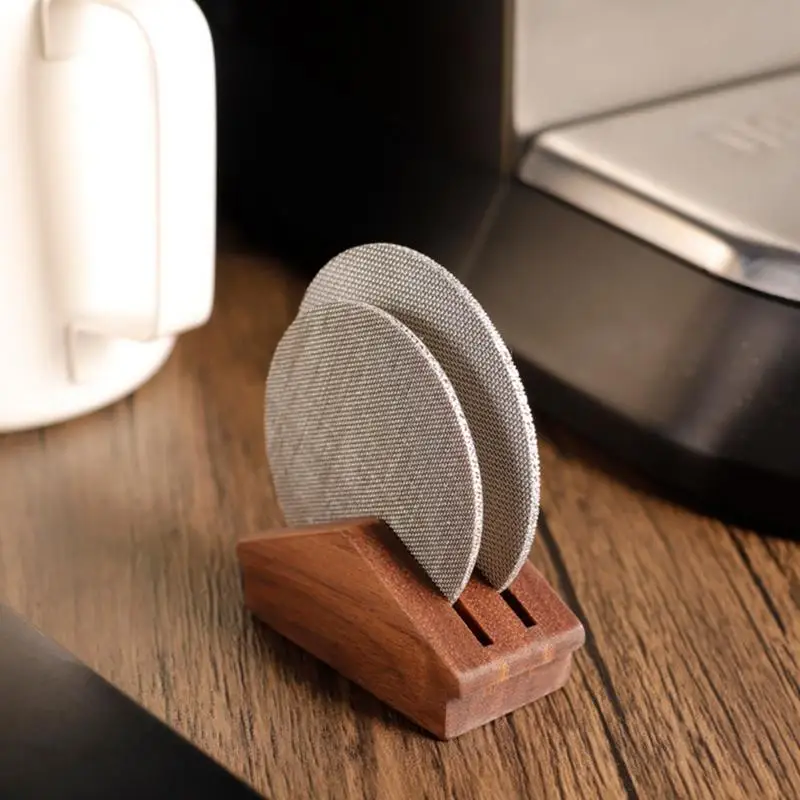 Сетчатый фильтр для кофе многоразовый держатель кофемашины эспрессо орехового